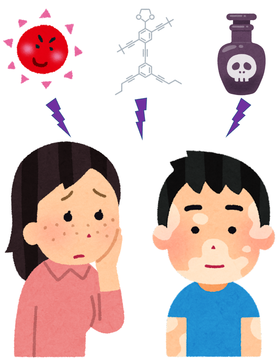 美白と白斑